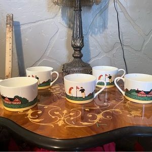 5 Christopher Stuart Optima Fairway China Cups